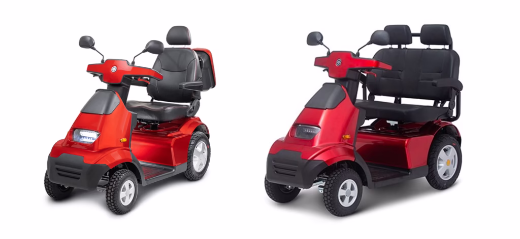 Afiscooter S4 single and dual seat