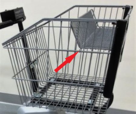 EZ Shopper 8000 handy tray for small items