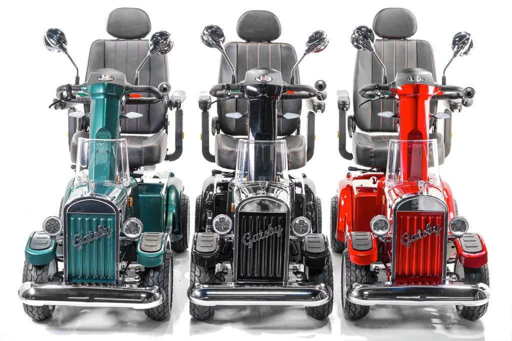 A picture of the sleek and stylish Gatsby scooter, perfect for those looking for pricing and financing options for their transportation needs
