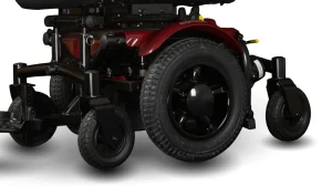 6runner14 Powerchair Blacksolidtires WL