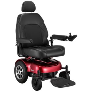 Merits Gemini Heavy Duty Power Wheelchair with Power Elevating Seat Option - P301
