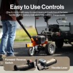 SuperHandy Electric Trailer Dolly - 24V 7Ah Battery, 2800 lb Towing Capacity (New Frame) view 6