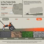SuperHandy Electric Trailer Dolly - 24V 9Ah Battery, 5000 Lb Towing Capacity view 7
