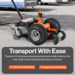 SuperHandy Electric Trailer Dolly Pro - 24V 9Ah Battery, 7500 Lb Towing Capacity view 4