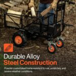 SuperHandy Electric Utility Wagon Pro - 48V 4Ah Li-Ion Battery, 660Lb Max Weight view 5
