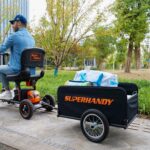 SuperHandy Explorer Mobility Scooter - Heavy-Duty Design, 48V 2Ah Battery, 350lb Capacity view 6
