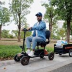 SuperHandy Explorer Mobility Scooter - Heavy-Duty Design, 48V 2Ah Battery, 350lb Capacity view 7