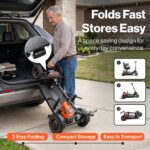 SuperHandy Explorer Prime 4-Wheel Mobility Scooter, Foldable All-Terrain Power Chair with Dual 48V Batteries and Aluminum Frame view 6
