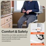 SuperHandy GoRise FS - Electric Floor to Standing Lift Assistant - 500Lbs Weight Limit view 6