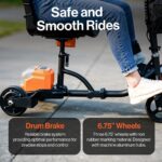 SuperHandy Passport Mobility Scooter for Adults - Foldable, 3 Wheel, Airline Travel Friendly - 6.5 Mile Range, 48V 2Ah Li-Ion Swappable Battery System (1 Li-Ion Battery) view 6
