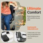 SuperHandy Passport Plus Mobility Scooter - 48V 2Ah Battery, 330Lb Max Weight view 7
