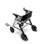 Rear view of the Enhance Mobility Roamate showing the power assisted rollator push handles